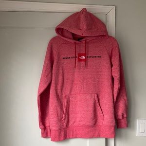 The North Face NWOT , fleece hoodie,small